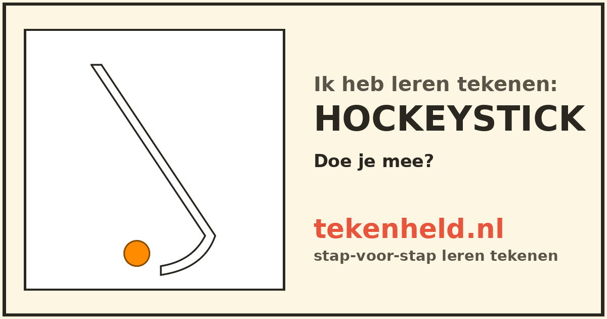 Voorbeeld: Hockeystick tekenen in stappen