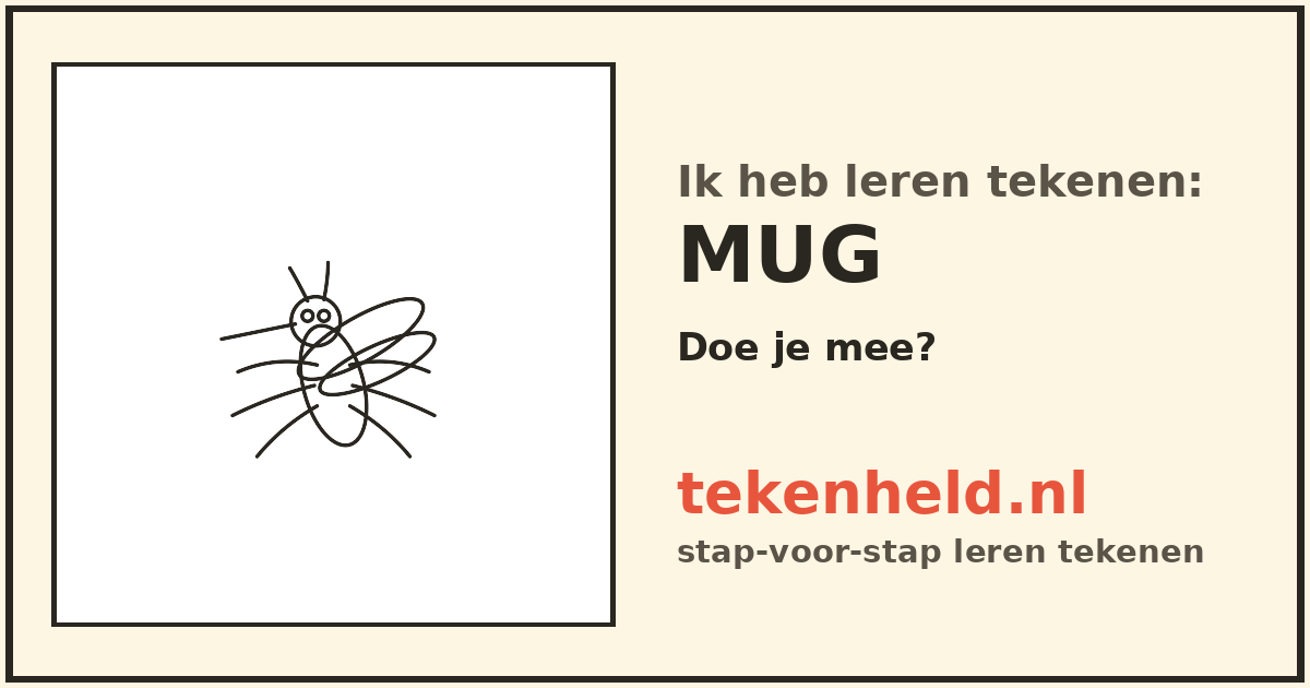 Voorbeeld: Mug tekenen in stappen