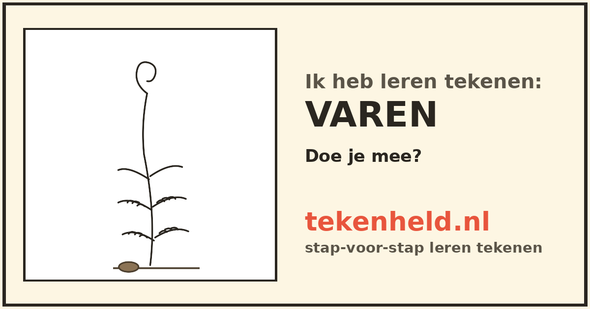Voorbeeld: Varen tekenen in stappen